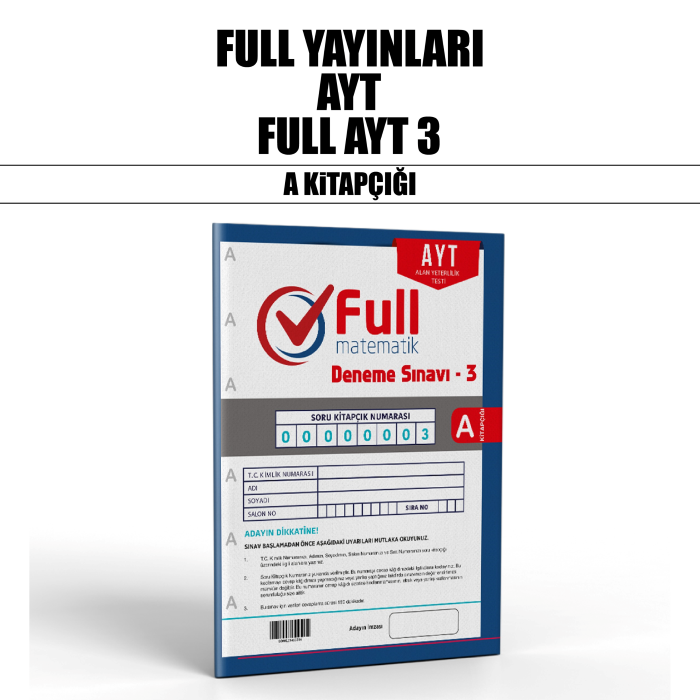 FULL YAYIN YKS AYT SNV 3-A - 25-26